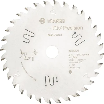Produktbild von Kreissägeblatt Top Precision Best for Wood, 165 x 20, Z32