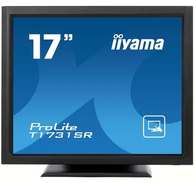 Imagen del producto de iiyama ProLite T1731SR-1, pantalla de 43,2 cm (17"), resolución de 1280 x 1024 píxeles, tecnología LED, tiempo de respuesta de 5 ms, color negro