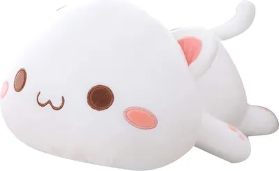 Produktbild von Plyšová hračka, Kawaii ležiaca mačacia bábika, plyšový vankúš, darčeková detská hračka 1# 30 cm
