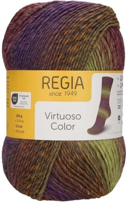 Produktbild von Regia Virtuoso Color Heather Color Strickgarn