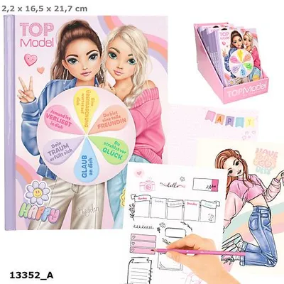 Produktbild von Depesche Vertrieb GmbH & Co. KG TOPModel Stimmungs-Malbuch mit Licht Deutsche Version