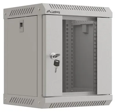 Imagen del producto de Lanberg WF11-3306-10S LANBERG 10" 6U 300x300 Wandgehäuse Glastür (FlatPack) gr