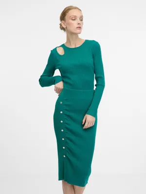 Produktbild von Orsay Grüner Damen-Langpullover 1001081A01437__L