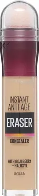 Produktbild von Maybelline Instant Anti-Age Eraser Multi-Use Concealer Flüssig-Korrektor für die Augenpartien 02 Nude 6,8 ml