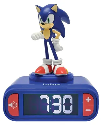 Image de Réveil avec veilleuse Sonic 3D