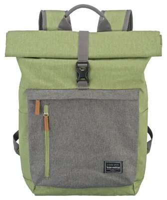 Produktbild von travelite Rucksack Freizeitrucksack Basic Rollup Backpack 35L Green / Grey grün