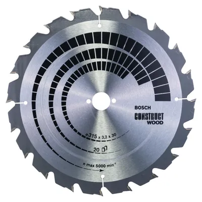 Produktbild von PRO Construct Wood Kreissägeblatt, 315 x 3,2 x 30 mm
