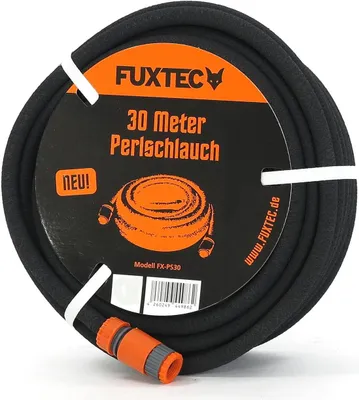 Produktbild von FUXTEC 15m/30m/50m Perlschlauch mit großem Zubehör Set 30m