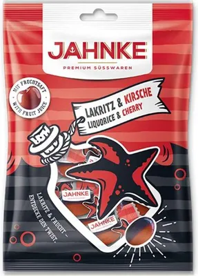 Produktbild von Jahnke Lakritz & Kirsche 125g