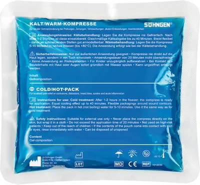 Produktbild von Termo kompres studený-teplý střední cca 13 x 14 cm