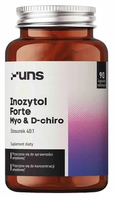 Produktbild von INOZYTOL FORTE MYO & D-CHIRO Stress Nerven Konzentration UNS 90 Kapseln