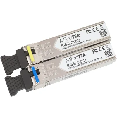 Immagine prodotto di MikroTik 1.25G Bidirectional Single-Mode Module 20Km Paar