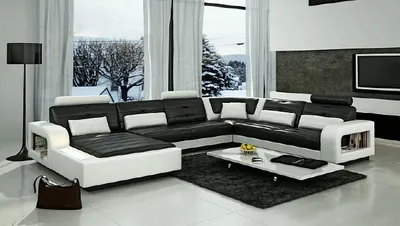 Zdjęcie produktu dla Sofa Skórzana Sofa Skórzana Sofa Rozkładana Sofa Zestaw Wypoczynkowy Narożnik Sofa Narożnik