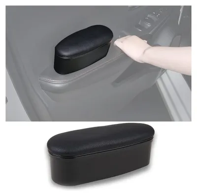Produktbild von Armlehne Auto Mittelarmlehne - Ergonomisch - Kunstleder - Ablagefach - Schwarz - Für Autotür
