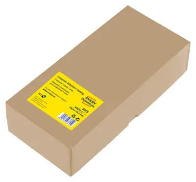 Produktbild von Avery Zweckform 3615, Computer-Etiketten, 88,9 x 35,7 mm, 4.000 Etiketten, weiß