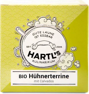 Produktbild von Terrine vom Huhn mit Calvados 100g - Fertiggericht von Hartls Kulinarikum