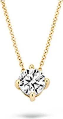 Produktbild von Kette - 585 Gelbgold - Zirkonia-Anhänger