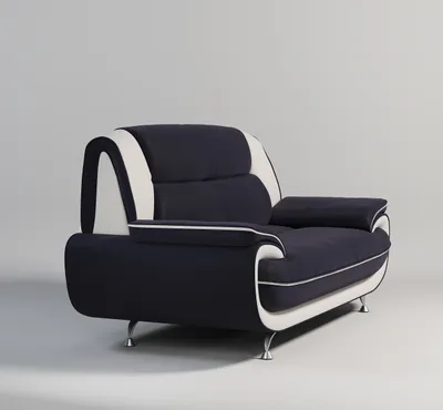 Produktbild von Emoebel24 Sofa Set 3-2-1 Couch Set aus Kunstleder ONYX weiß-rot