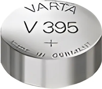 Zdjęcie produktu dla Varta 1x 1.55V V 395, Jednorazowa bateria, SR57, Srebrny-Oksydowany, 1,55 V, 1 szt., 42 mAh