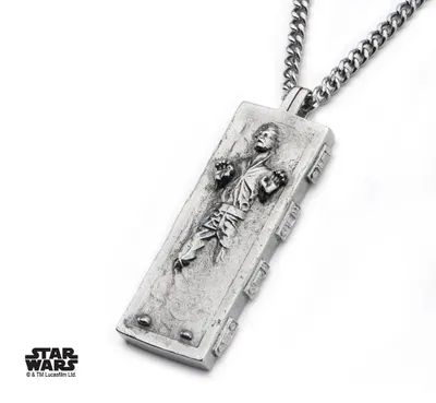 Produktbild von Star Wars – Han-Solo-Carbonite-Anhänger für Herren aus Edelstahl