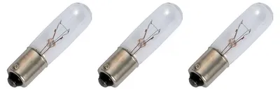 Produktbild von OE Lightning Signallampe BA9s 3W 30V T10 10x40mm 100 mAh dimmbar 3 Stück