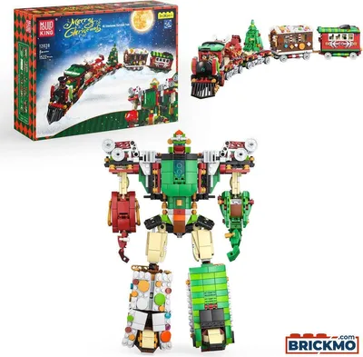 Zdjęcie produktu dla Mould King 2w1 Transformer Christmas Train 12028
