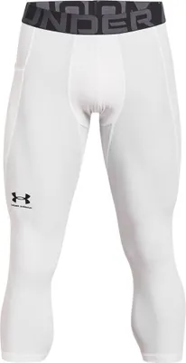 Produktbild von UNDER ARMOUR HeatGear Armour 3/4 Leggings Herren 100 - white/black S