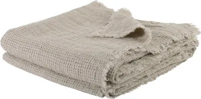Zdjęcie produktu dla Zoeppritz Basis, koc z bawełny i lnu, wzór "Honeybee", kolor: beżowy, wymiary: 130x180 cm, materiał: 100% len, kod produktu: 100350, numer katalogowy: 4051244402316