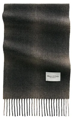 Imagen del producto de Marc O'Polo bufanda Woven Scarf Dark Brown_Multi_22 marrón oscuro
