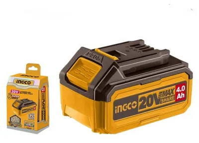 Image de Batterie Lithium-ion 20V 4.0 Ah avec indicateur de charge P20S - INGCO - FBLI2002