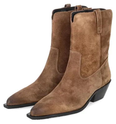 Produktbild von Copenhagen Shoes Damen Westernstiefeletten Braun Rauleder Größe: 41