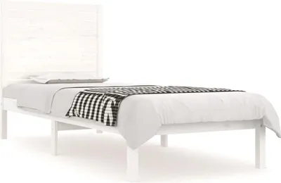 Obrázok produktu pre vidaXL Posteľ z masívneho dreva biela 90x190 cm