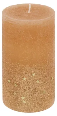 Produktbild von Glitzernde zylinderkerze, 7 x 12 cm - Feeric Lights & Christmas
