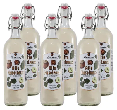 Produktbild von Raunikar Alte Haselnuss Nussbrand (6 x 1,0L)