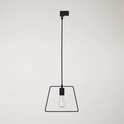 Immagine prodotto di Creative Cables - Lampada a sospensione con paralume Duedì Base per binari -lampadina non inclusa