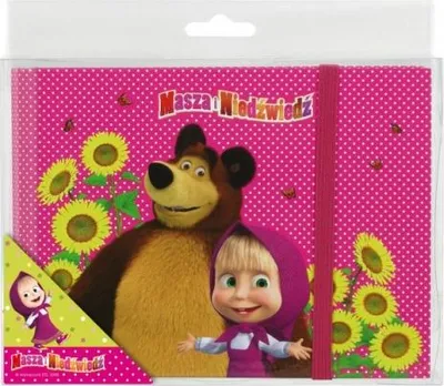Zdjęcie produktu dla Pamiętnik / notatnik z gumką MASS AND BEAR