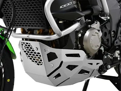 Obrázek produktu pro Ochrana motoru kompatibilní s Kawasaki Versys 1000 stříbrná