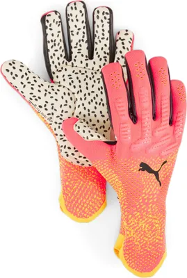 Produktbild von Puma FUTURE Ultimate NC Torwarthandschuhe Herren sunset glow poison orange schwarz 10,5