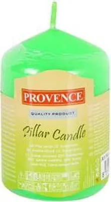Obrázek produktu pro Svíčka Válec Zelená 8X5,5X2,5Cm Parafín