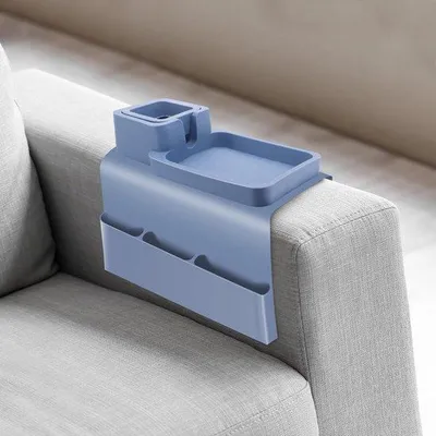 Immagine prodotto di Bracciolo per panca, organizer per panca, borraccia blu per panca