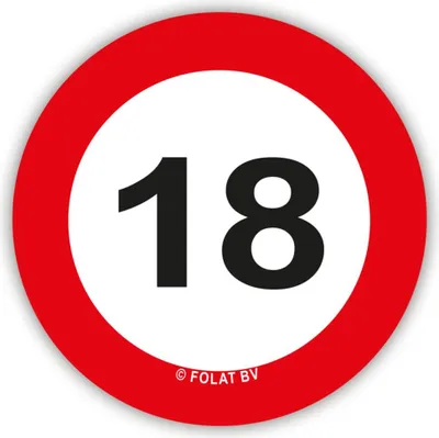 Produktbild von Konfetti Verkehrsschild #18 | 21 g