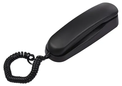 Obrázek produktu pro Nástěnný mini stolní telefon s připojením k pevné lince Podporuje funkce ztlumení zvuku / pozastavení / podržení / resetování / bleskové volby / opakovaného vytáčení pro call centrum Home Hotel Office Bank