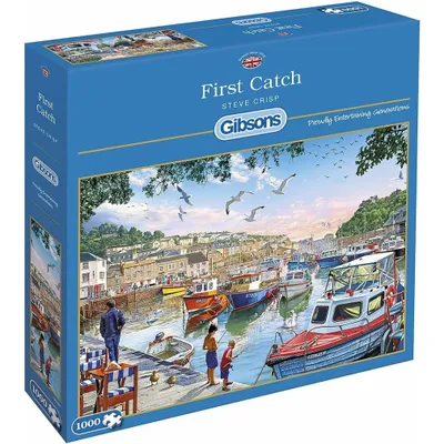 Zdjęcie produktu dla GIBSONS Puzzle First Catch 1000 Teile