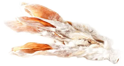 Produktbild von Mascota Vital Hunde-Kausnack Kaninchenohren mit Fell 500 g