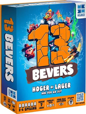 Image de MEGABLEU 13 Bevers, Jeu de société, Course, 7 ans, 30 min, Jeu de famille