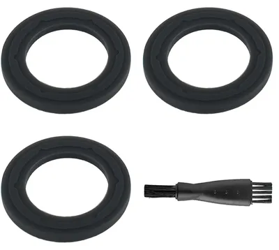 Productafbeelding van Dichtingsring voor mengbeker - siliconen - accessoires voor keukenmachines - 3 stuks, inclusief 1 reinigingsborstel