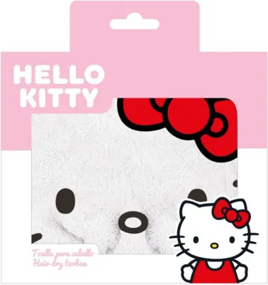Zdjęcie produktu dla Ręcznik do włosów Hello Kitty