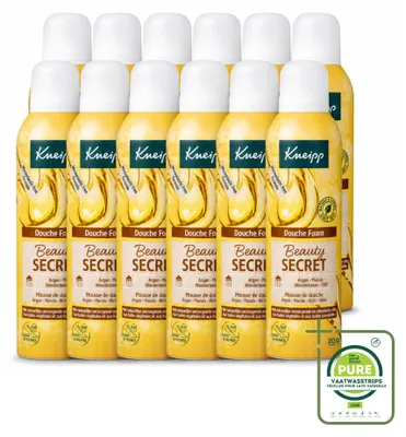 Obrázok produktu pre 12 kusov sprchového gélu Kneipp Beauty Secret – 200 ml – veľké balenie