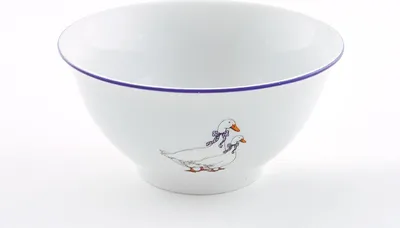 Produktbild von Pial groß 12 cm, Gänse, tschechisches Porzellan, Leander