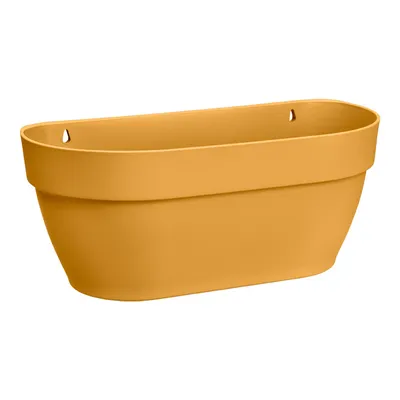 Produktbild von Blumenampel Elho Vibia Campana Kunststoff 35 x 16,2 x 14,8 cm honigfarben